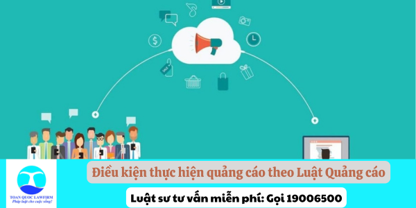 Điều kiện thực hiện quảng cáo