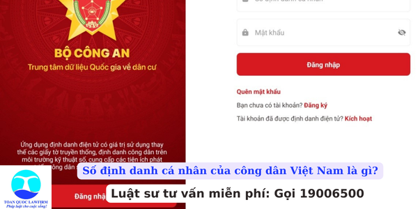 Số định danh cá nhân của công dân Việt Nam là gì