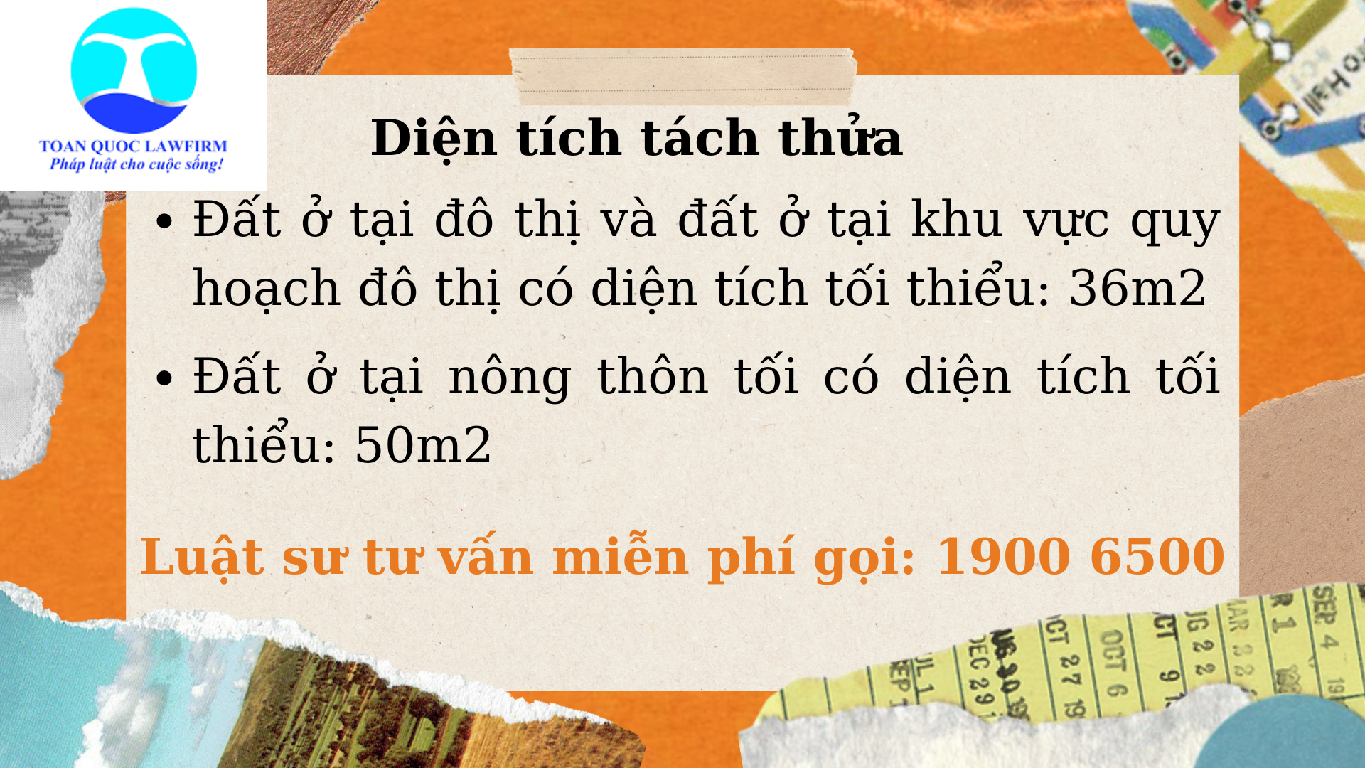 Diện tích tách thửa đất tại Hà Giang