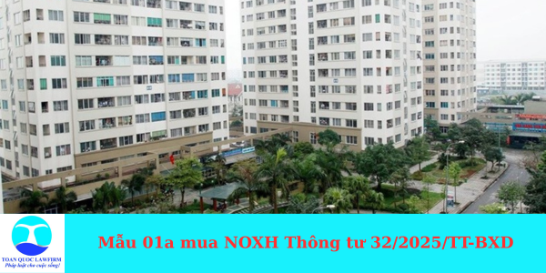 mẫu 01a mua nhà ở xã hội