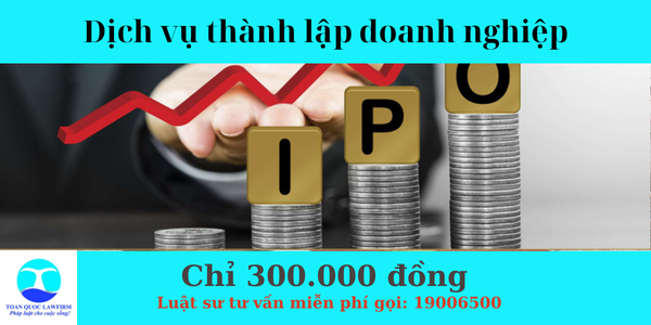 Phí dịch vụ thành lập doanh nghiệp