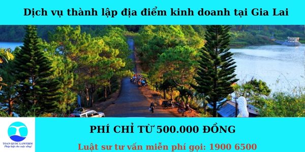 Dịch vụ thành lập địa điểm kinh doanh tại Gia Lai hiện nay