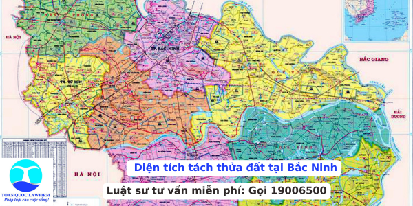 diện tích tách thửa đất tại Bắc Ninh