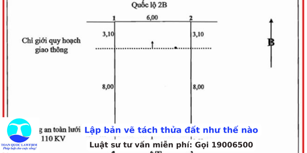 Lập bản vẽ tách thửa đất như thế nào