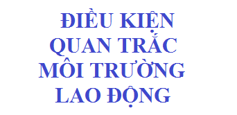 Tải mẫu hồ sơ công bố đủ điều kiện quan trắc môi trường lao động