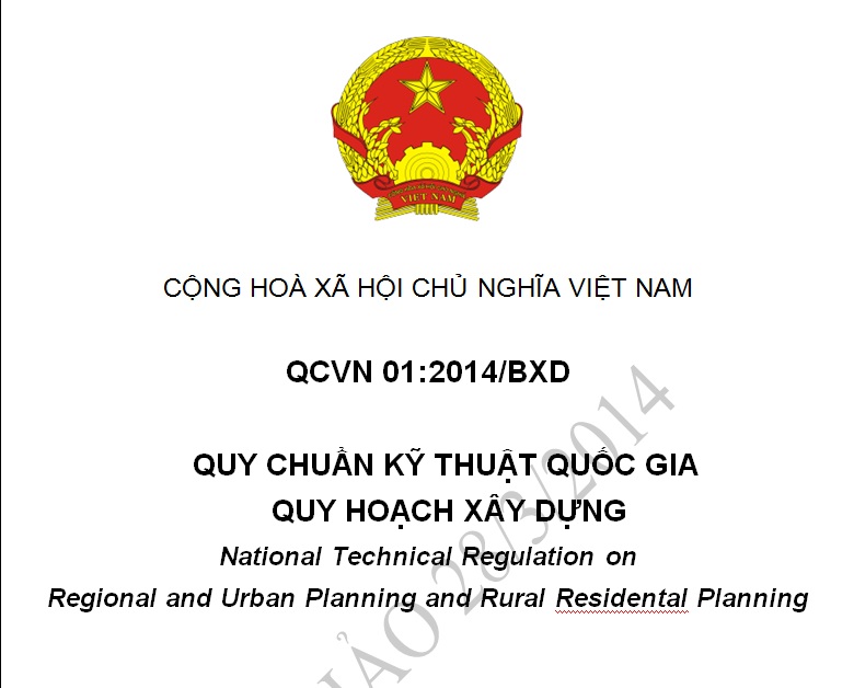 Tải quy chuẩn xây dựng Việt Nam quy hoạch xây dựng QCXDVN 01:2008/BXD