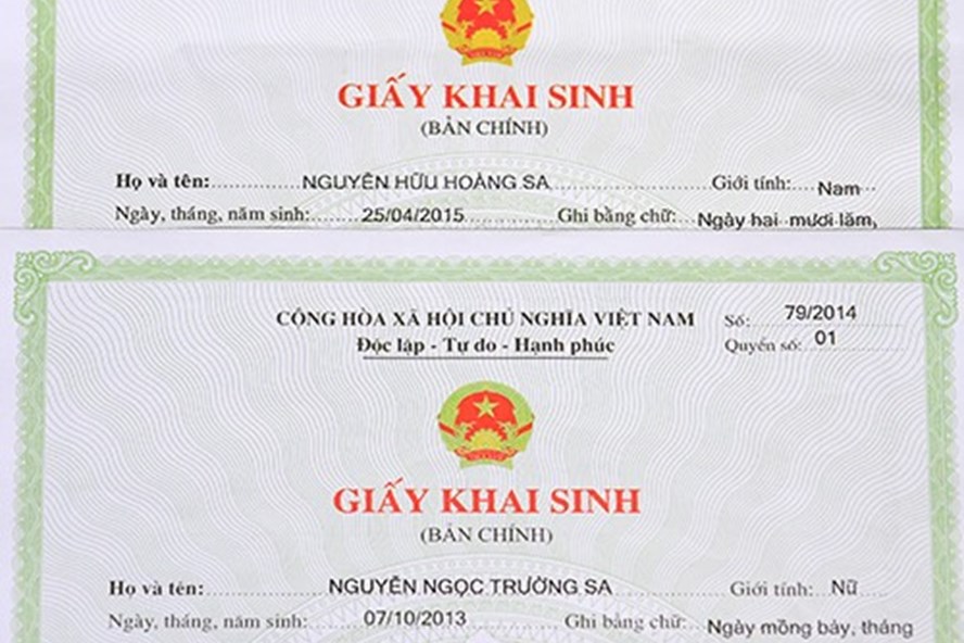 Thủ tục khai sinh quá hạn không có giấy chứng sinh