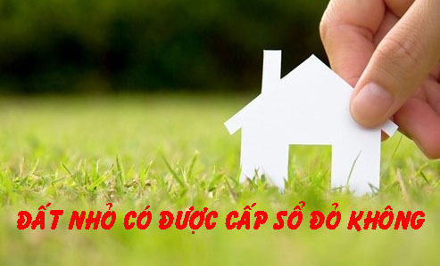 Điều kiện cấp sổ đỏ cho đất nhỏ hơn diện tích tối thiểu