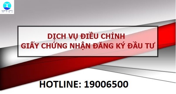 Thủ tục điều chỉnh giấy chứng nhận đầu tư do chuyển nhượng dự án